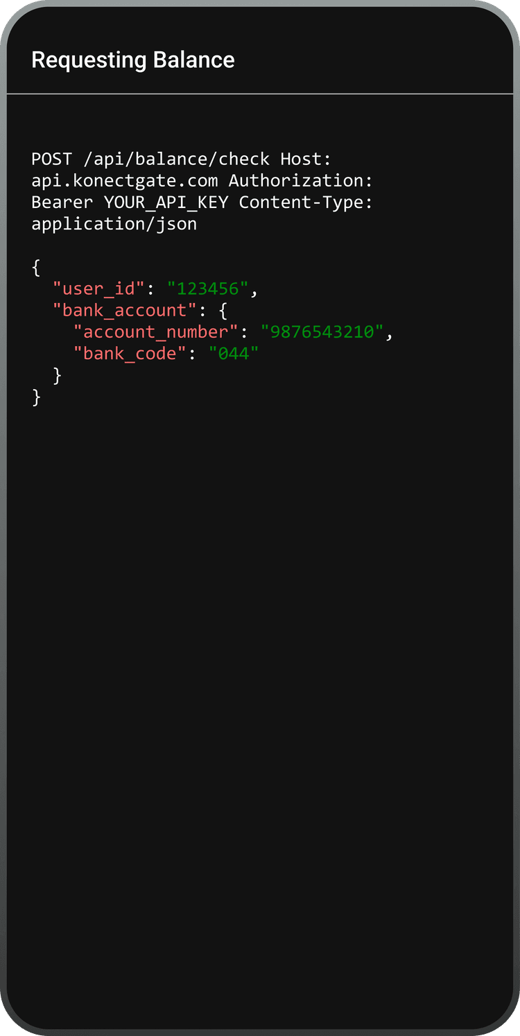 authorization mockup