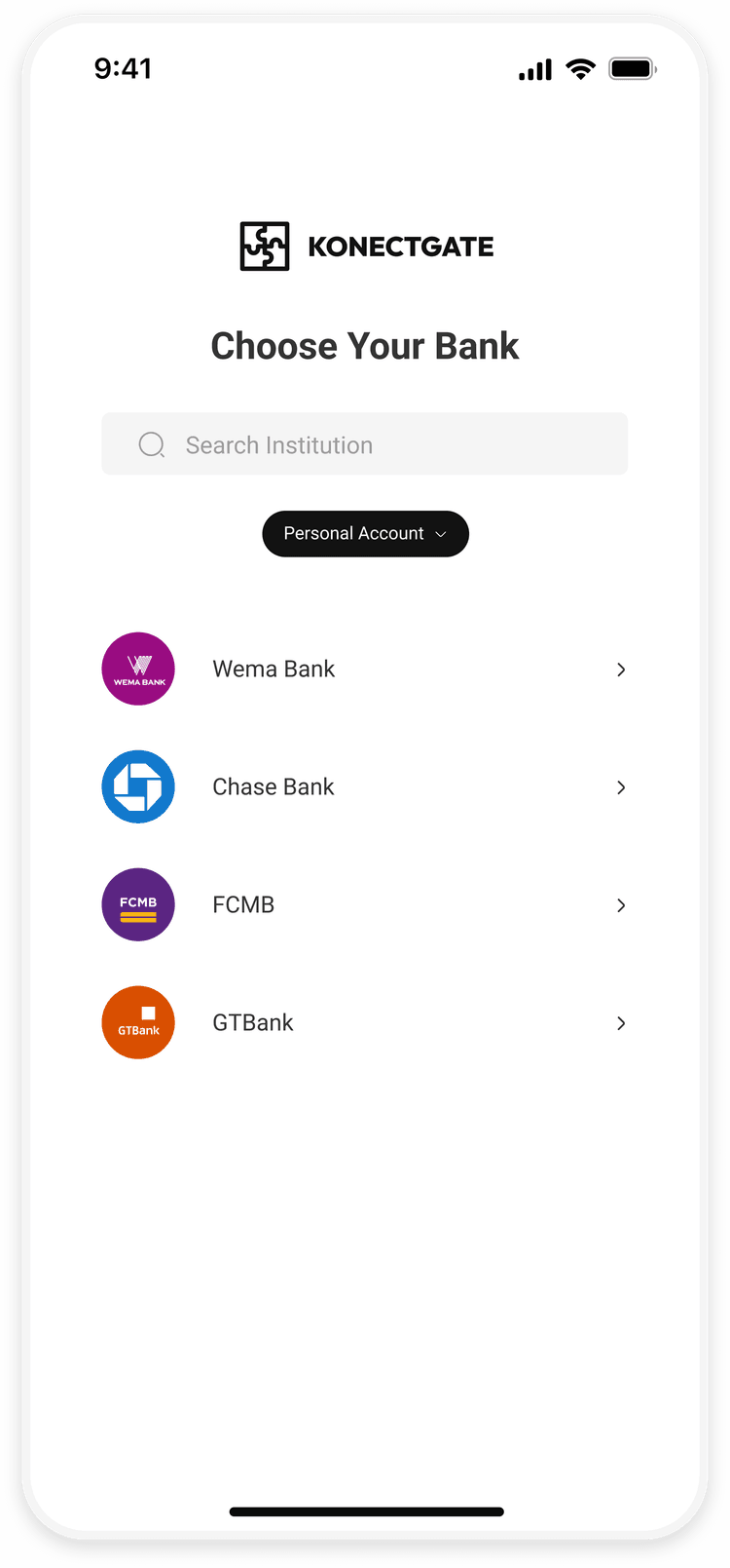 authorization mockup