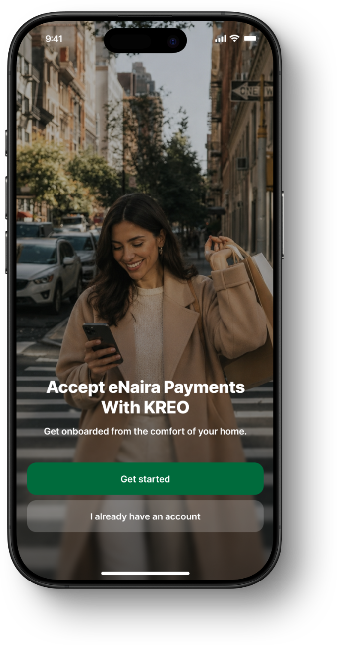 Download & Register screen