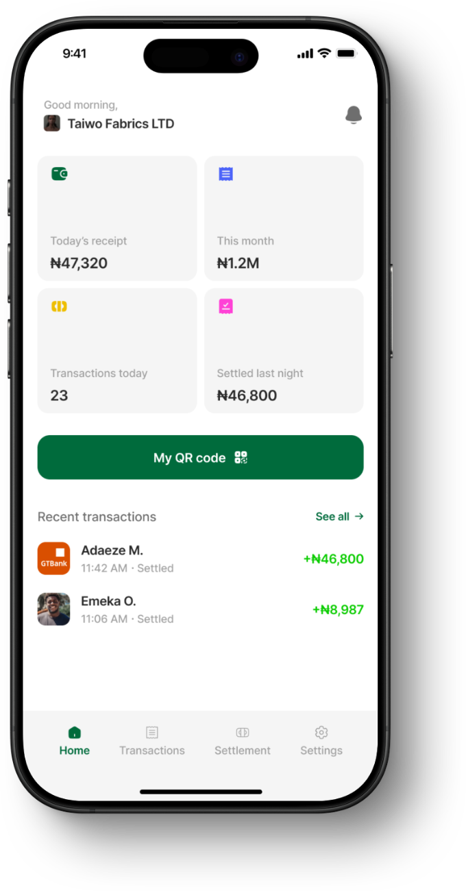 Wallet Created screen
